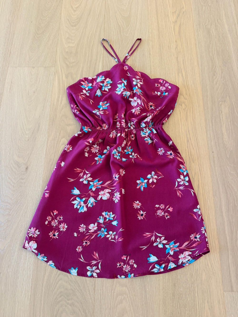 Monteau Floral Scalloped Dress – Size M